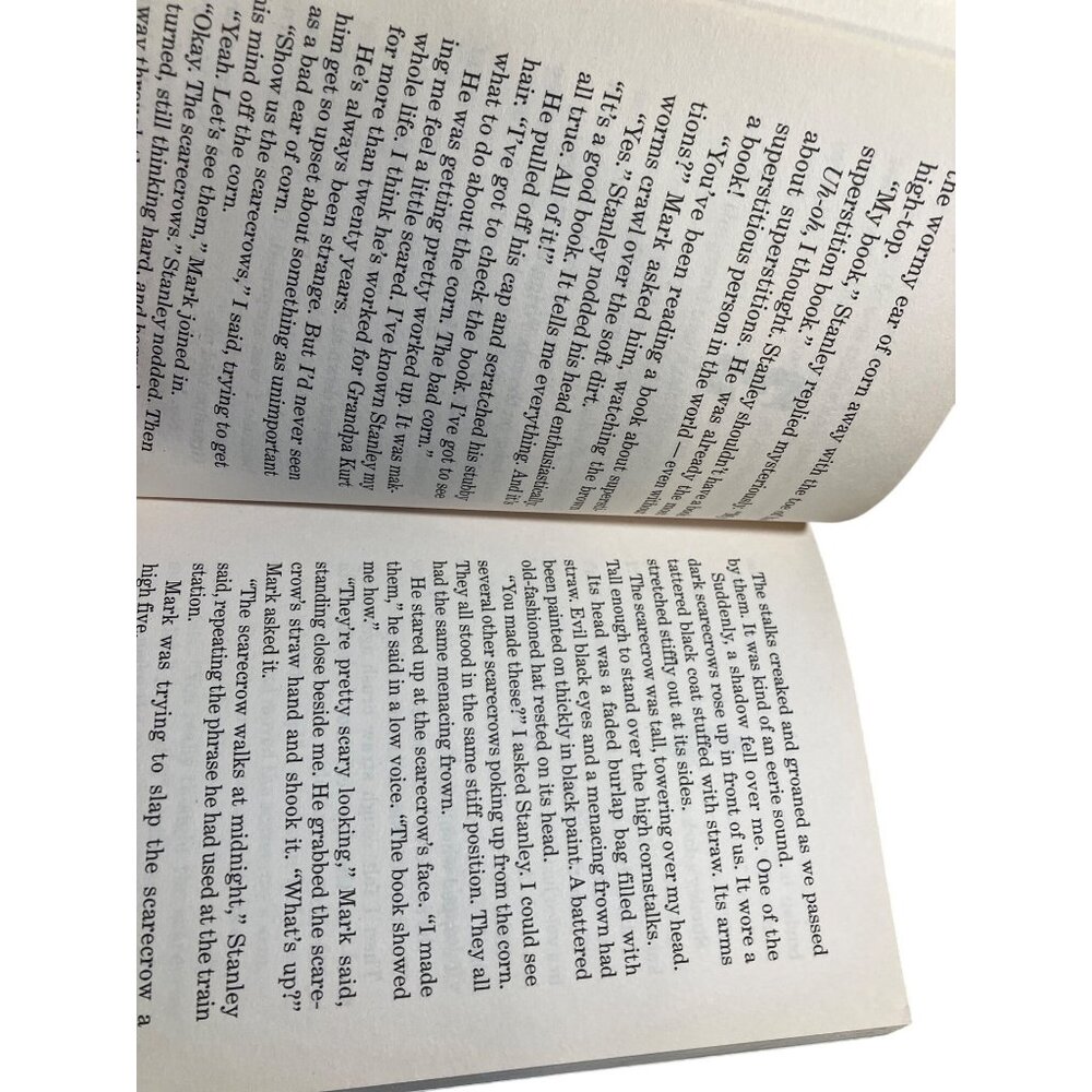 Goosebumps Book "The Scarecrow Walks At Midnight" By R.L. Stine - Picture 7 of 11
